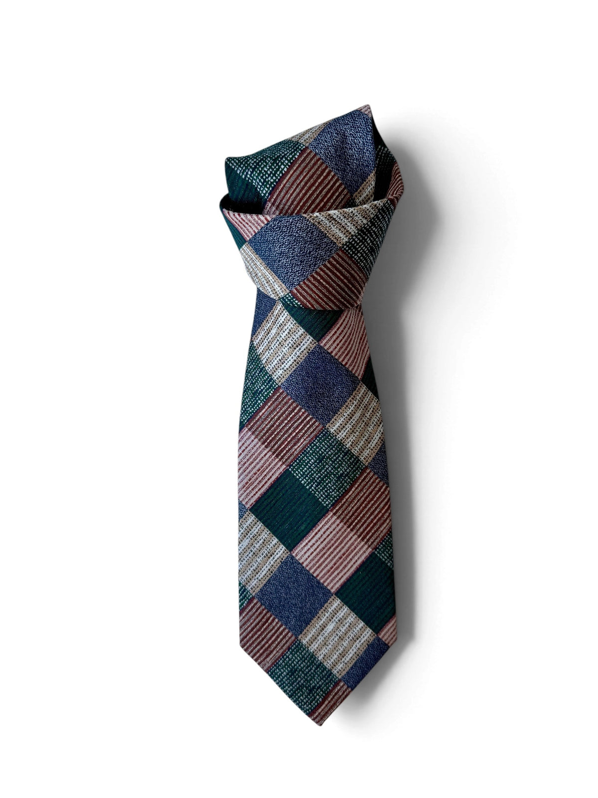 80s–90s Deadstock Patterned Tie