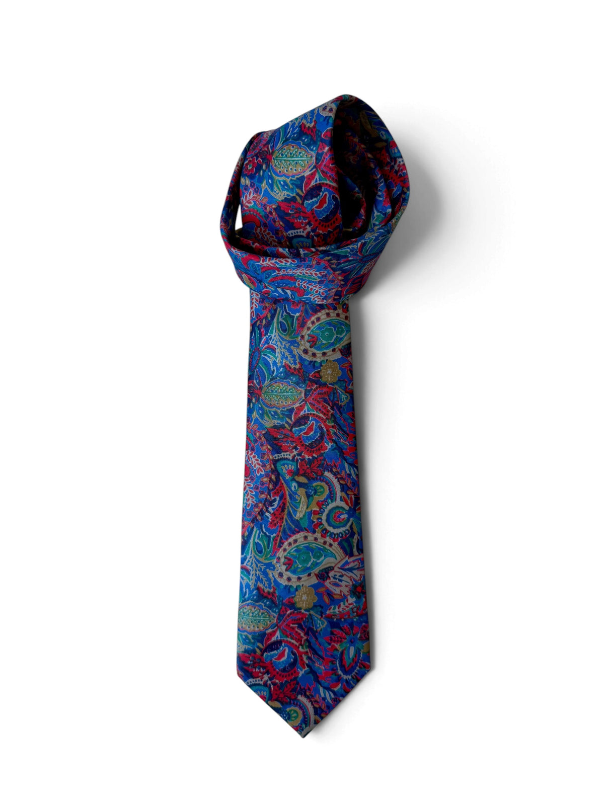 80s–90s Deadstock Patterned Tie