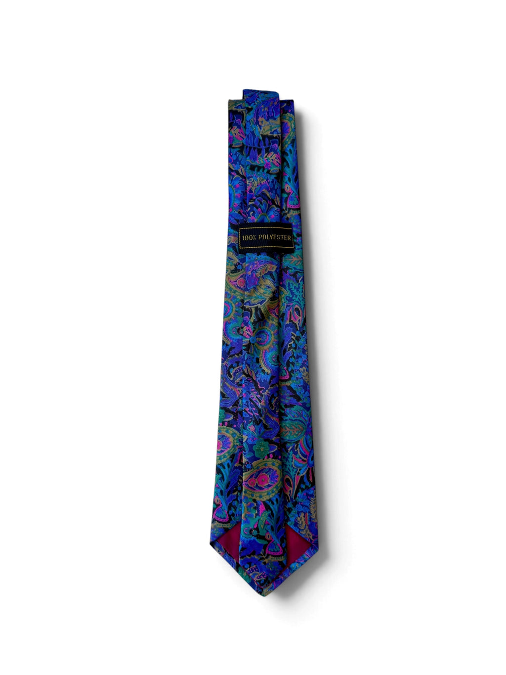 80s–90s Deadstock Patterned Tie