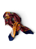 80s–90s Colourful Printed Scarf