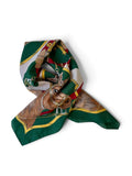 80s–90s Colourful Printed Scarf