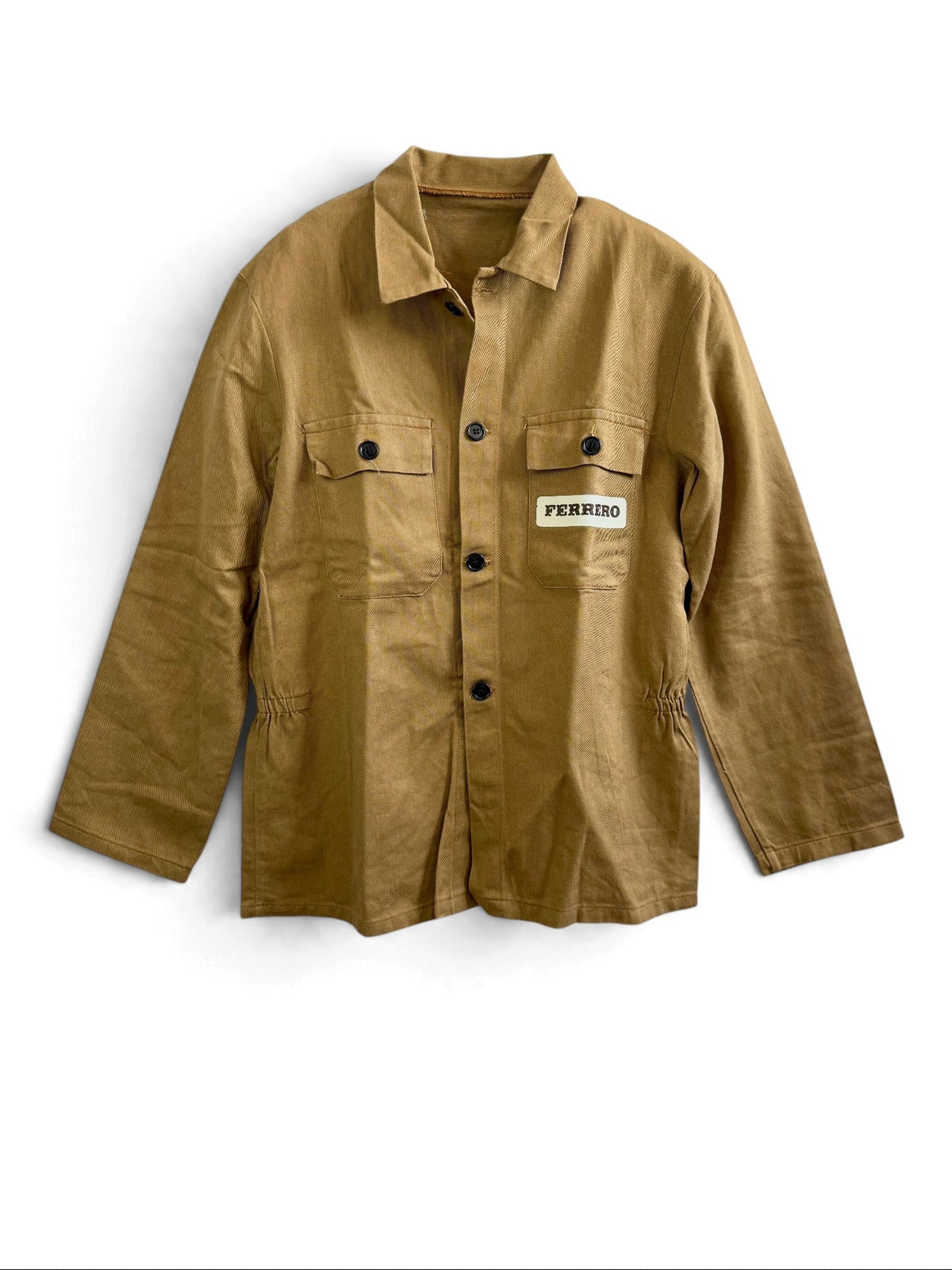 Ferrero Beige Vintage Workwear Jacket