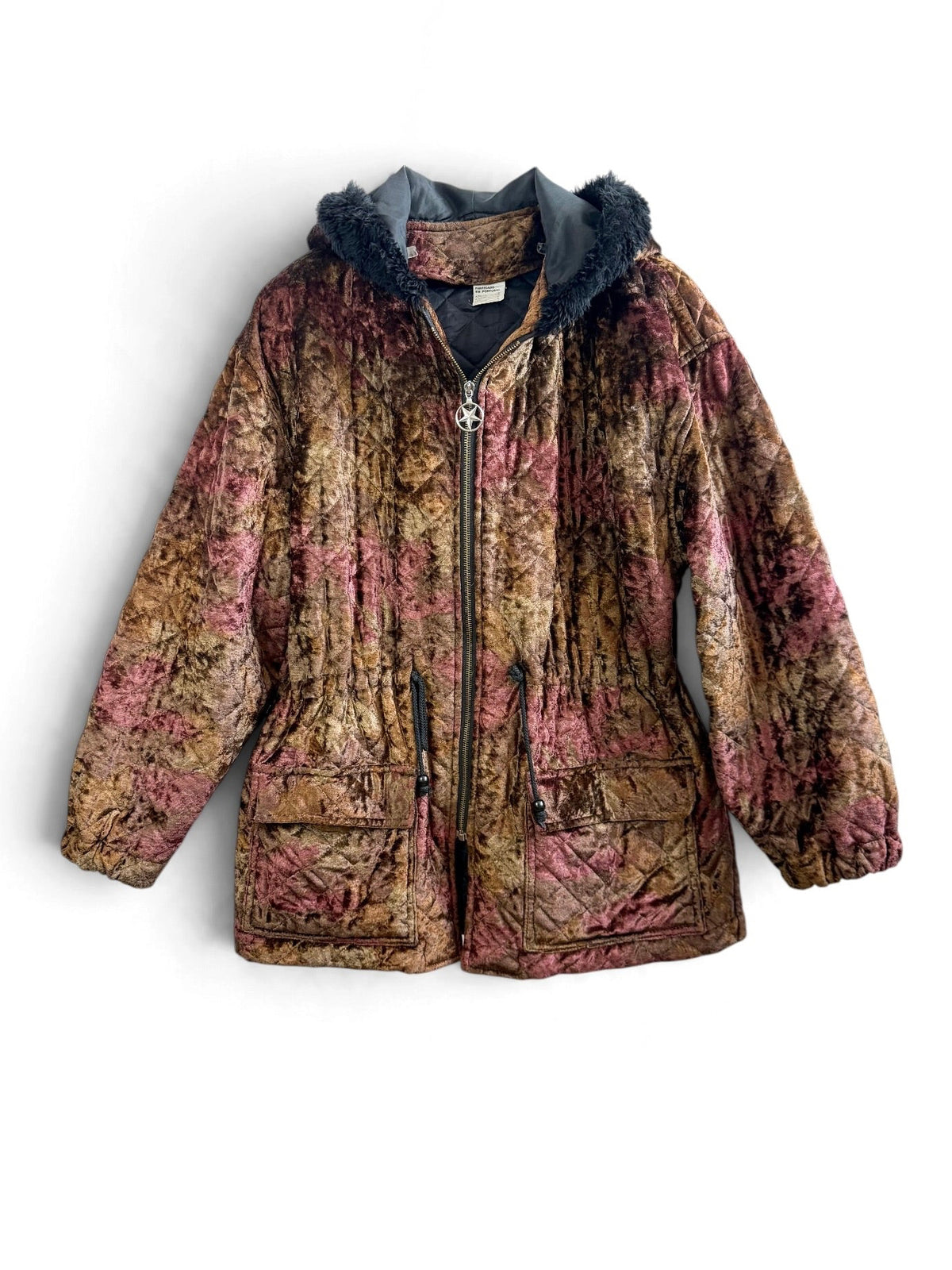 90s Crushed Velvet Vintage Jacket