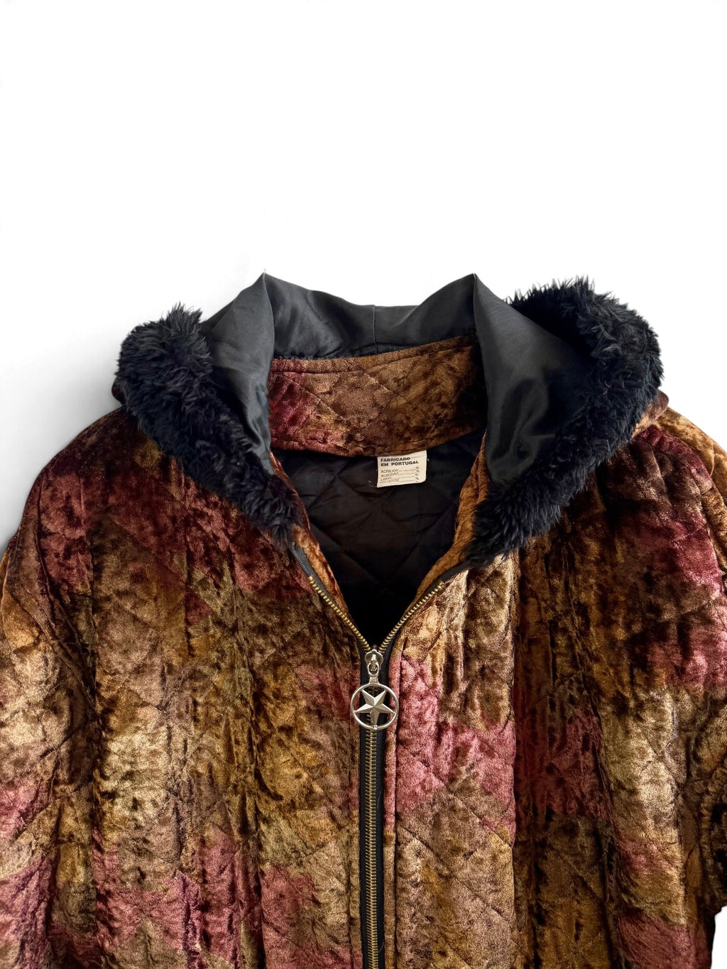 90s Crushed Velvet Vintage Jacket