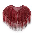 Indian Beaded Fringe Capelet