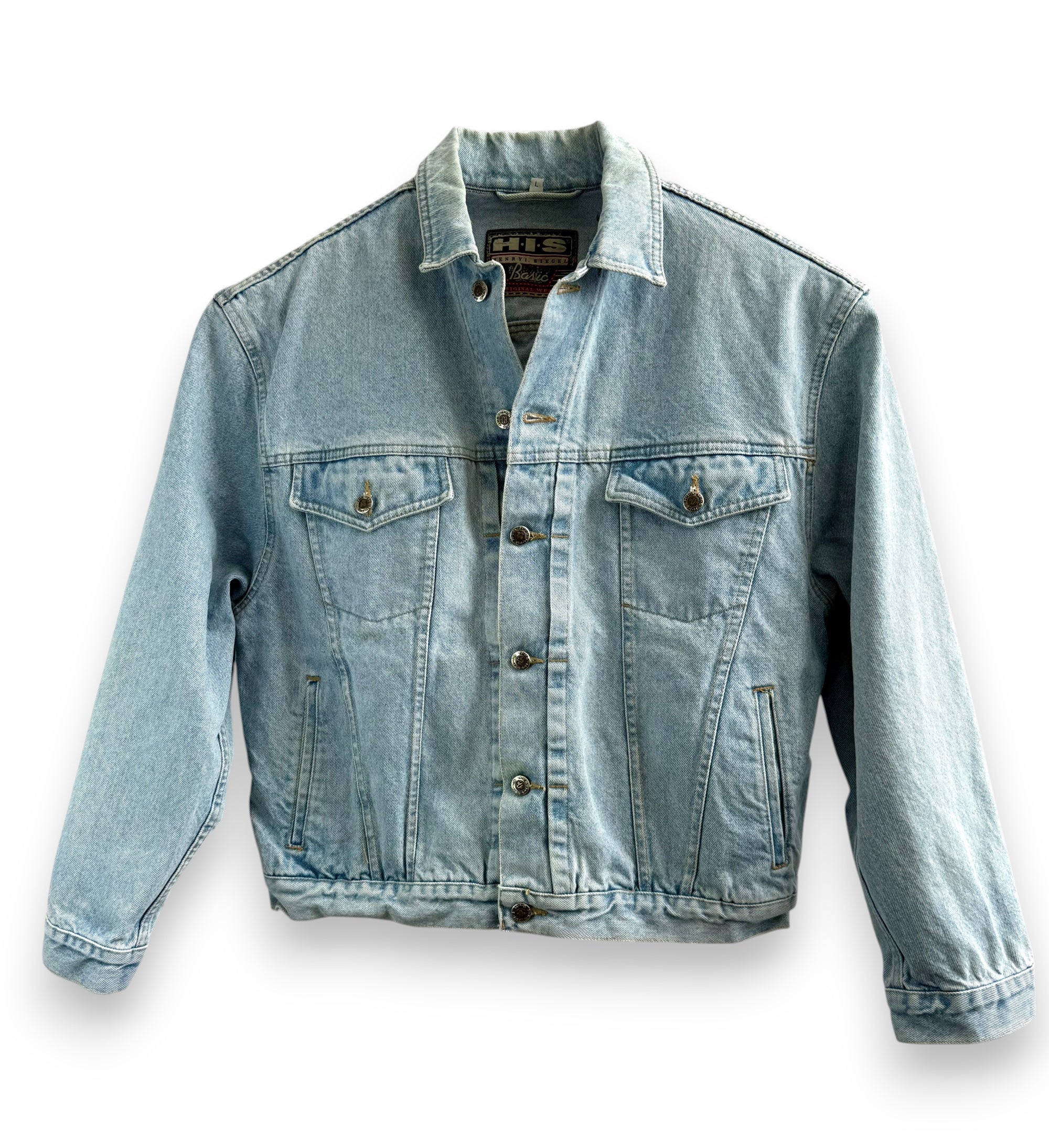 Vintage Light Blue Denim Jacket