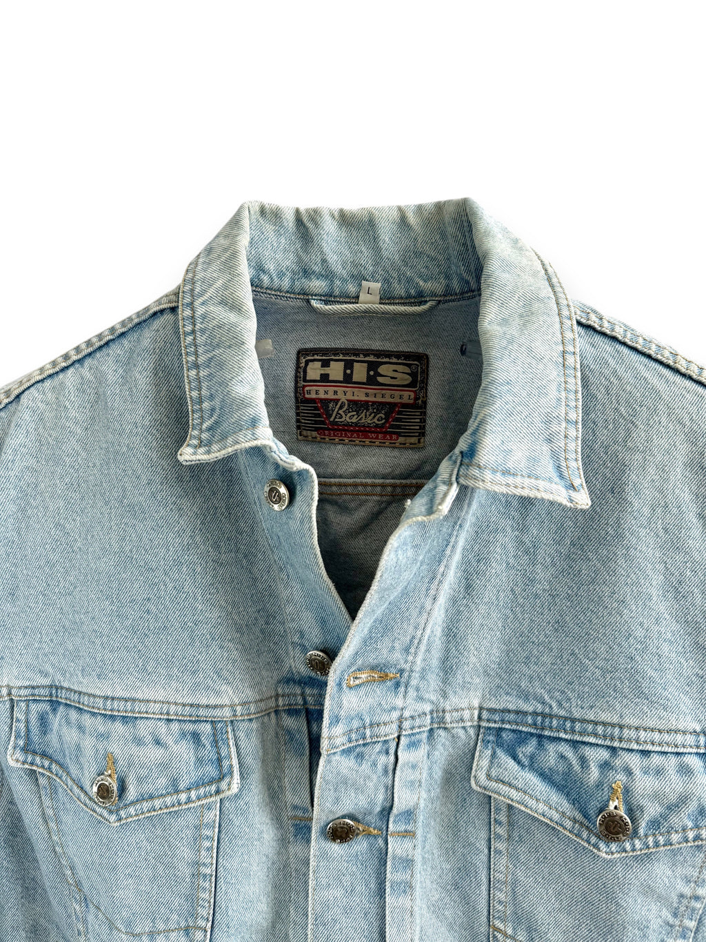 Vintage Light Blue Denim Jacket