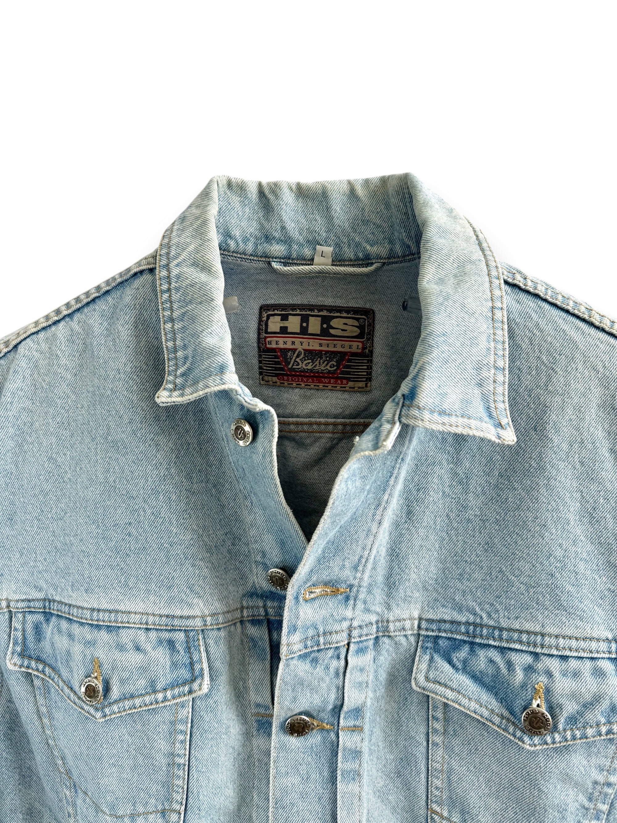 Vintage Light Blue Denim Jacket