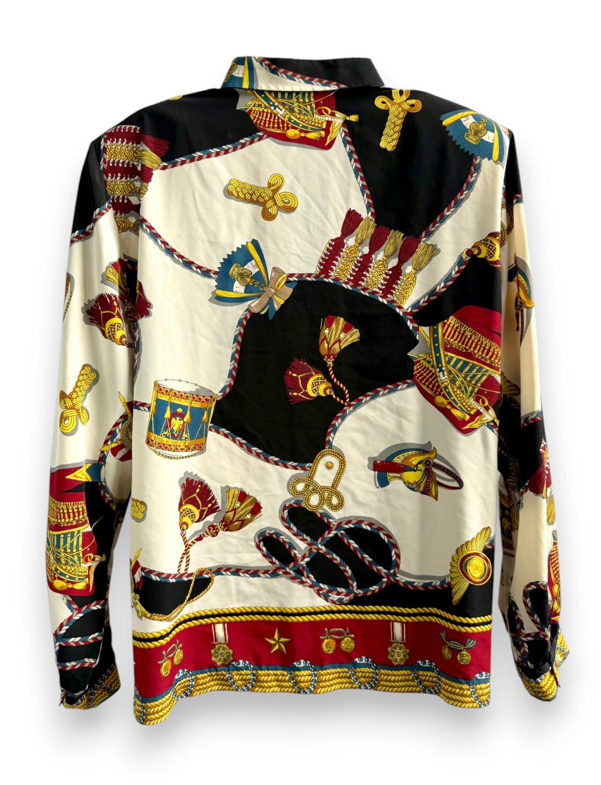 Vintage DANIZEL Baroque Print Multicolor Shirt